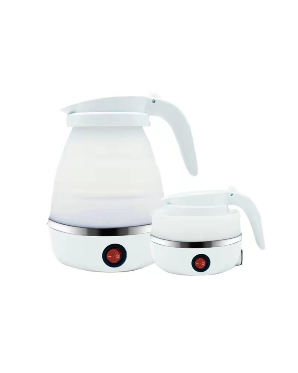Foldable And Portable Teapot Water Heater 0.6L 600W 110/220V Electric Kettle For Travel And Home Tea Pot Water Kettle S front-1