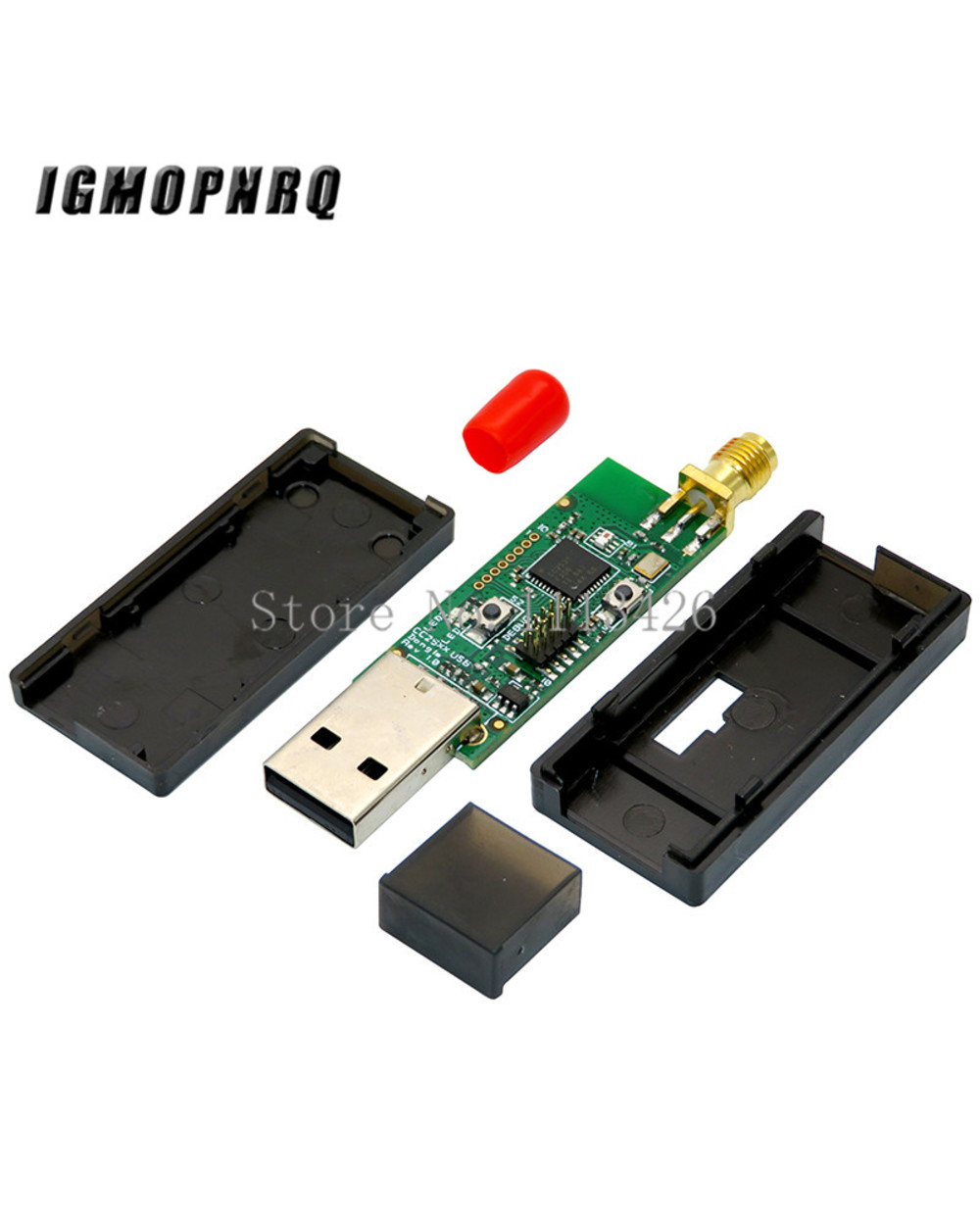 Wireless Zigbee Cc2531 Cc2540 Sniffer Bare Board Packet Protocol Analyzer Usb Interface Dongle Capture Packet Module + front-1