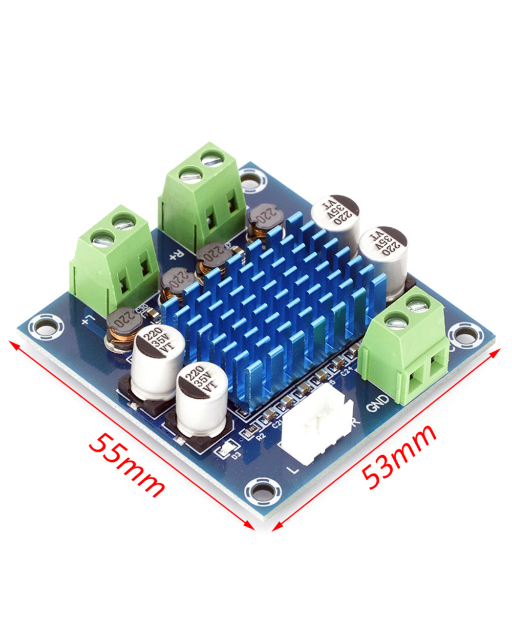 Tpa3110 Xh-A232 30W+30W 2.0 Channel Digital Stereo Audio Power Amplifier Board Dc 8-26V 3A front-4