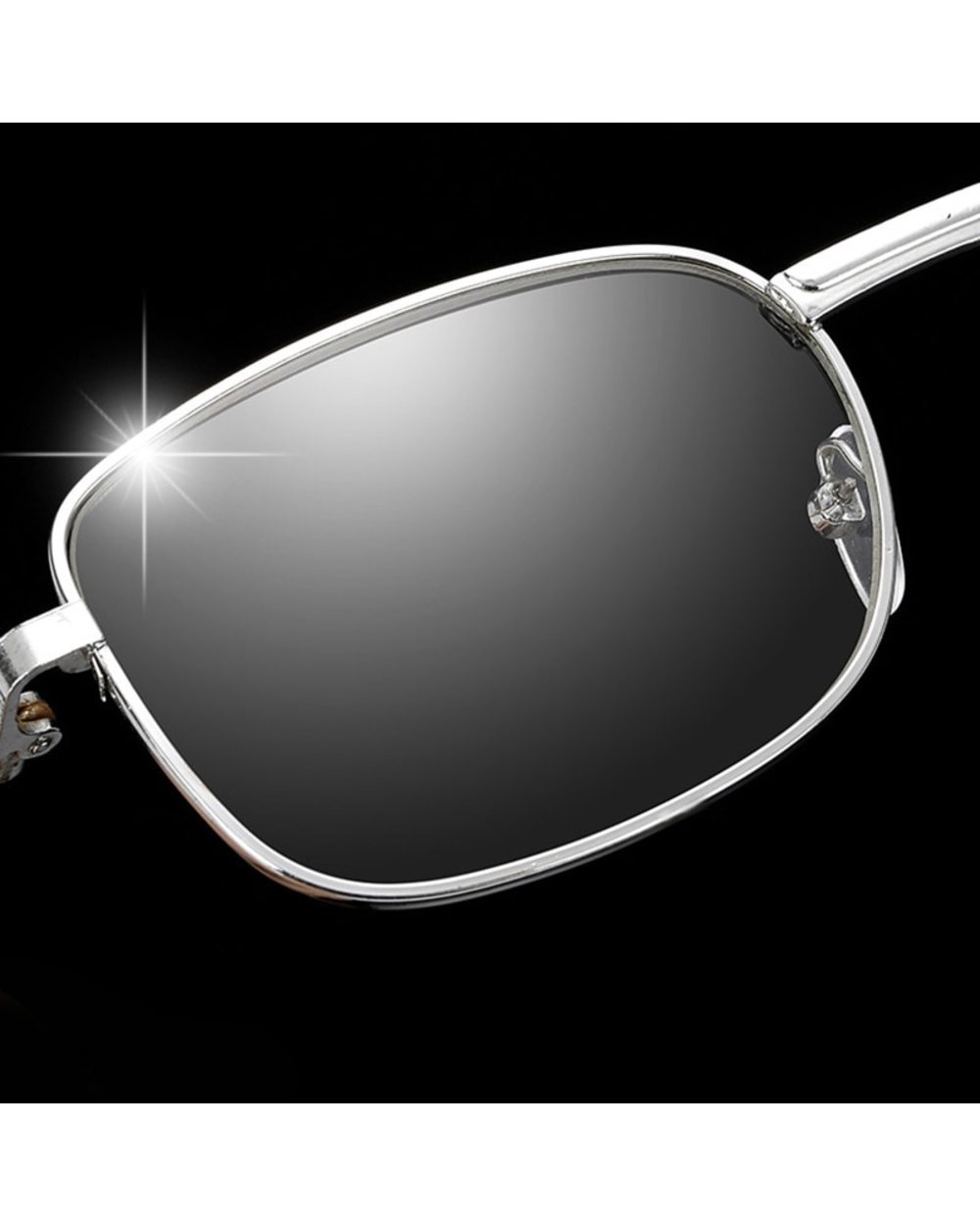 Metal Frame Reading Glasses Men Women Presbyopia Glasses Magnifying High Definition Prescription Glasses Eyewear +1.0 T front-1