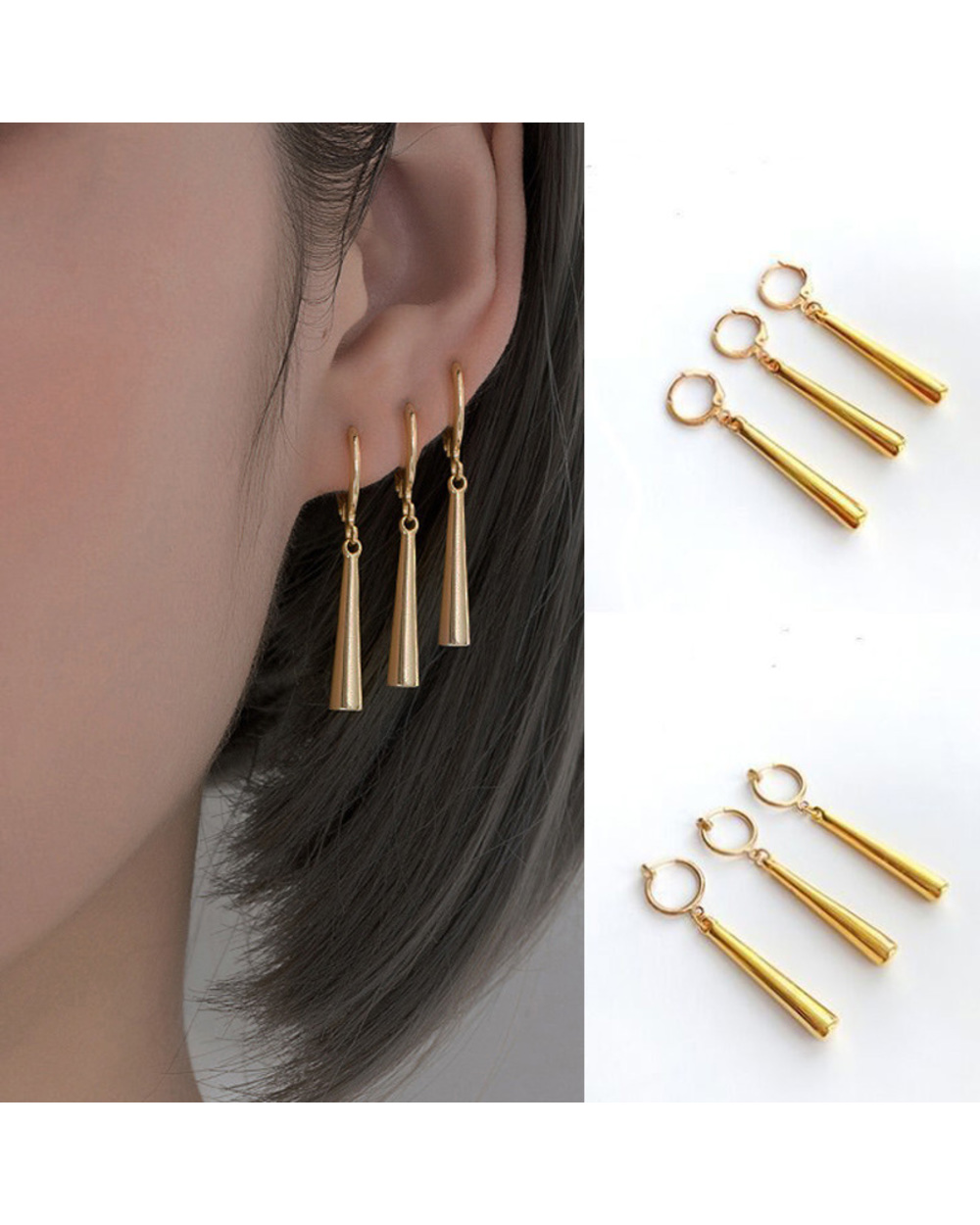 Buy Best Quality Zoro Earrings Free Shipping front-0