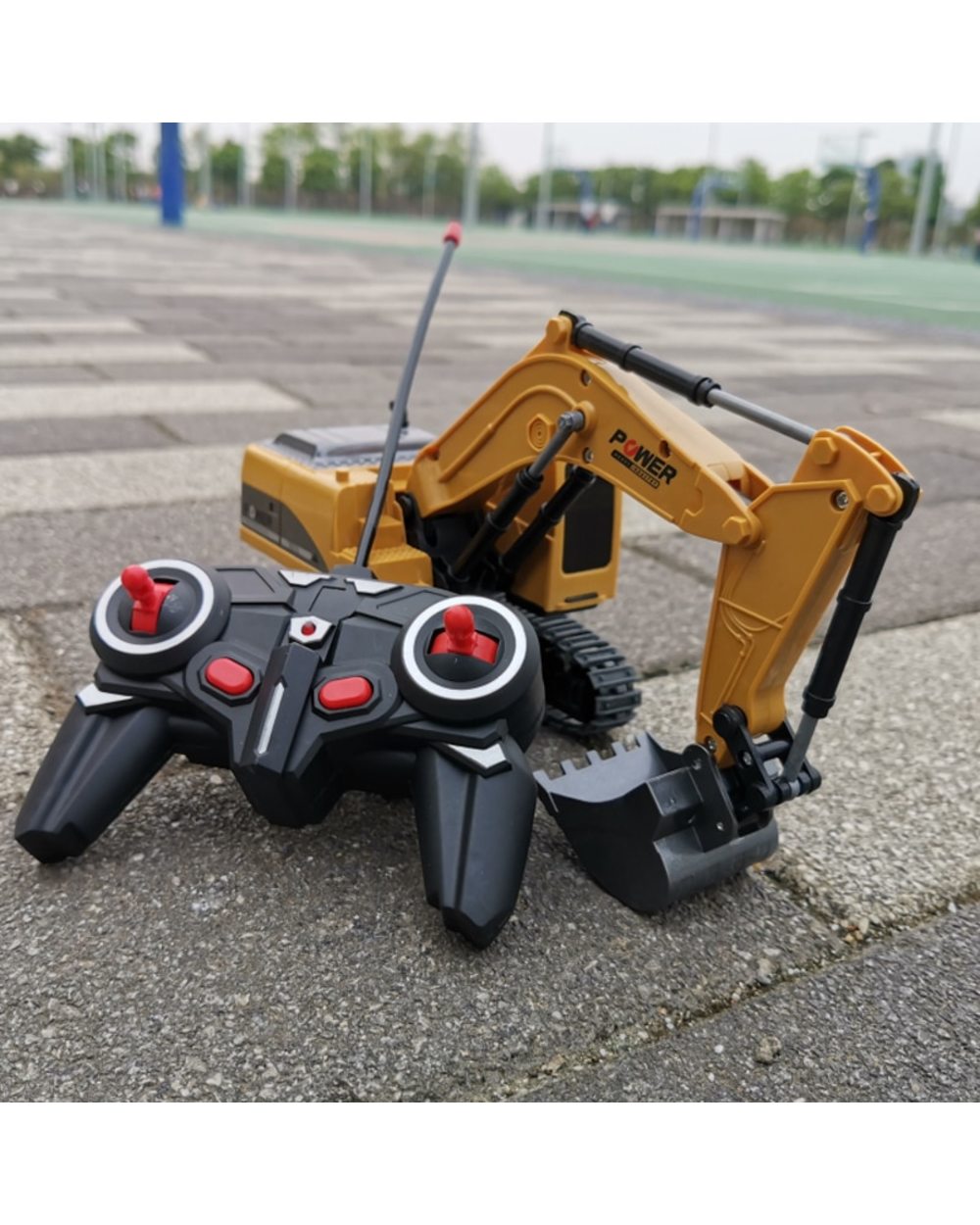 Remote Control Excavator Toy front-1