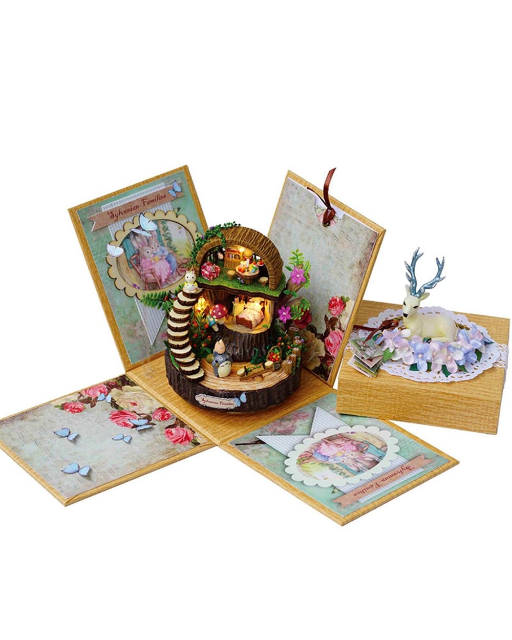 My Neighbor Totoro Music Box DIY Handmade front-2