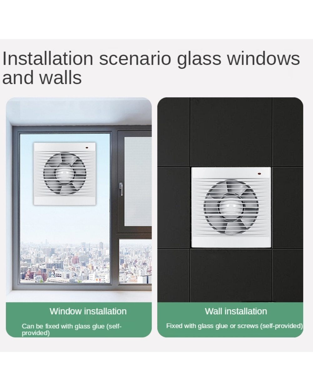 4/6/8Inch Extractor Ventilation Fan Exhaust Air Blower High Speed Bathroom Kitchen Toilet Air Vent Window Wall Fan Exha front-3