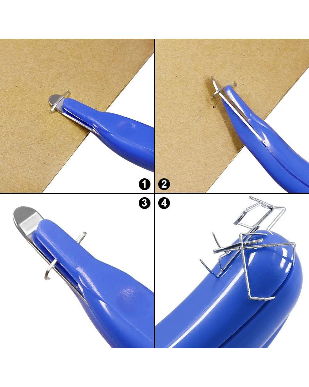 1Pcs Portable Magnetic Staple Remover Push Style Less Effort Staples Removal Tool For Home Office School Stationery A66 front-3