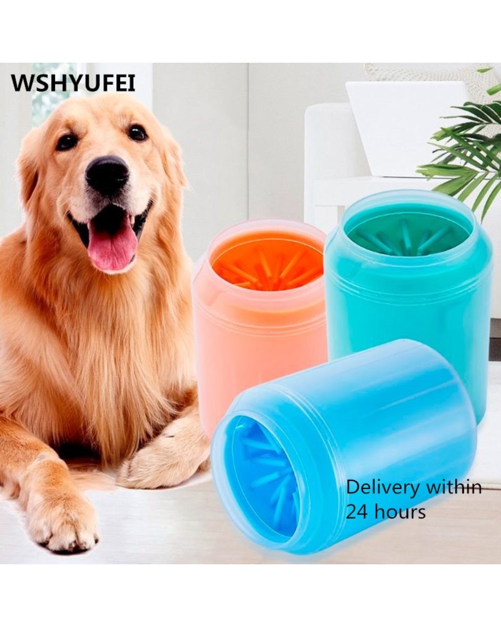 Dog Paw Cleaner Cup front-0