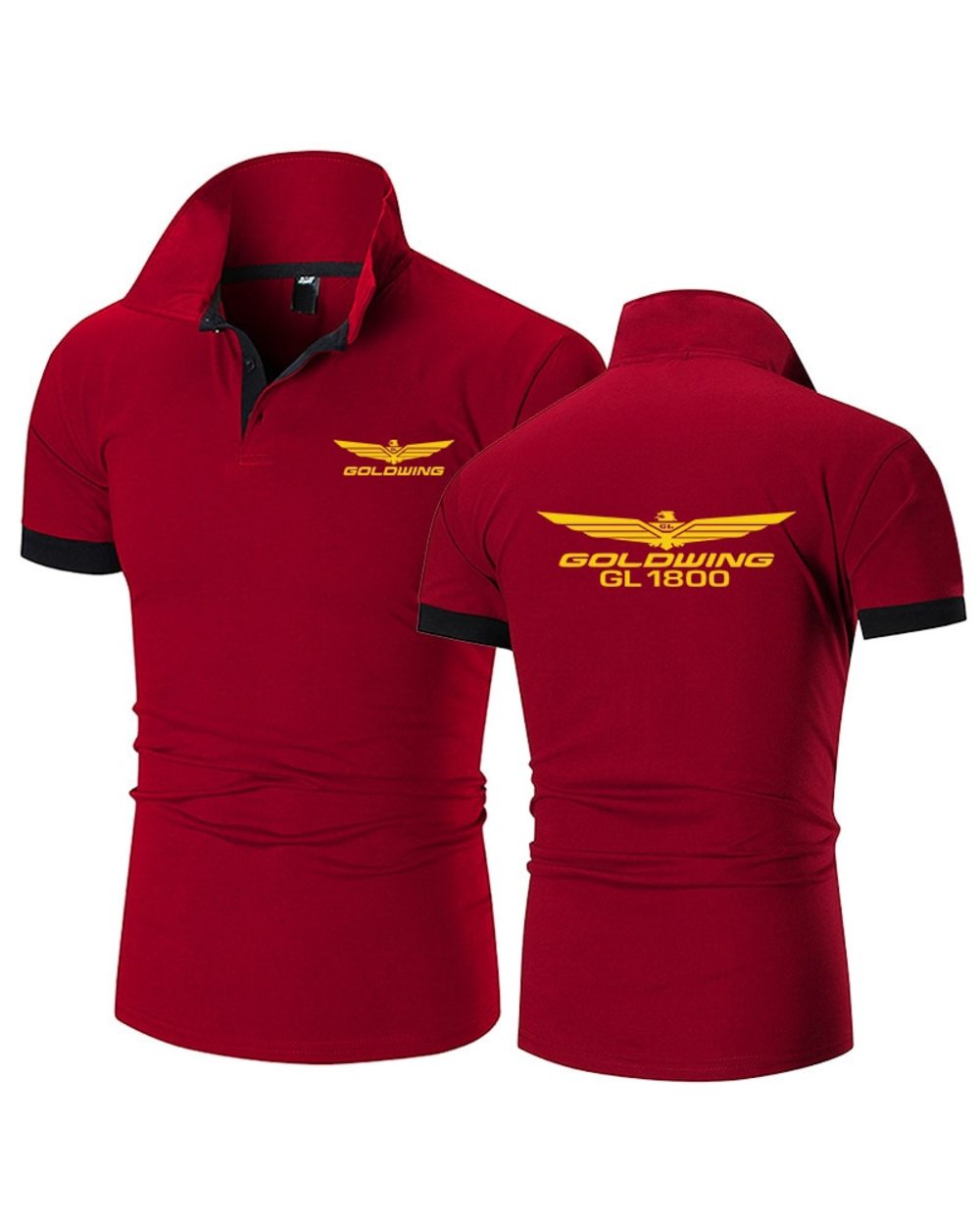 GOLDWING GL 1800 Summer Casual Polo front-5