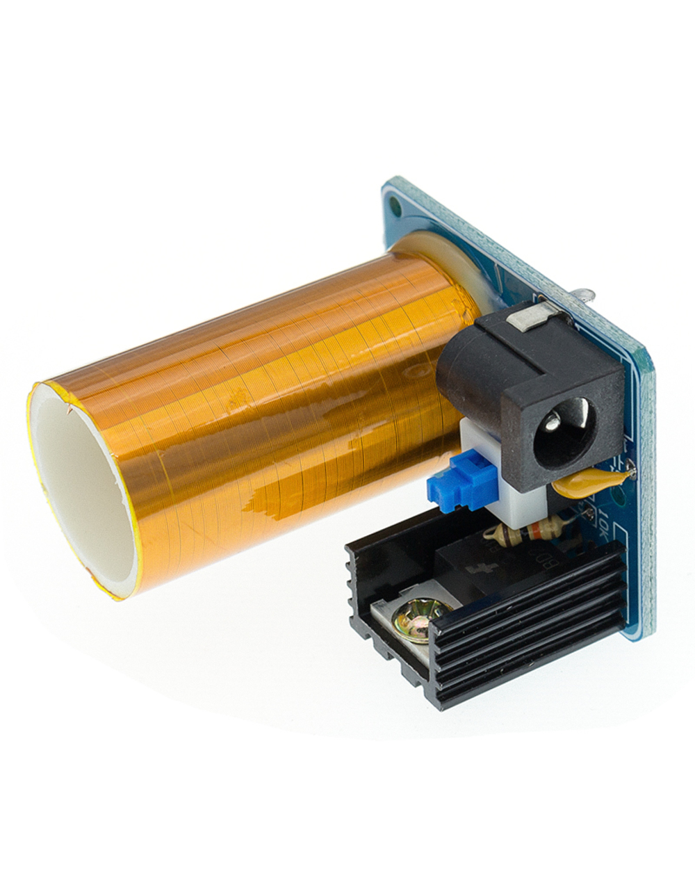 Bd243 Mini Tesla Coil Kit Magic Props Diy Parts Empty Lights Technology Diy Electronics Bd243c front-3