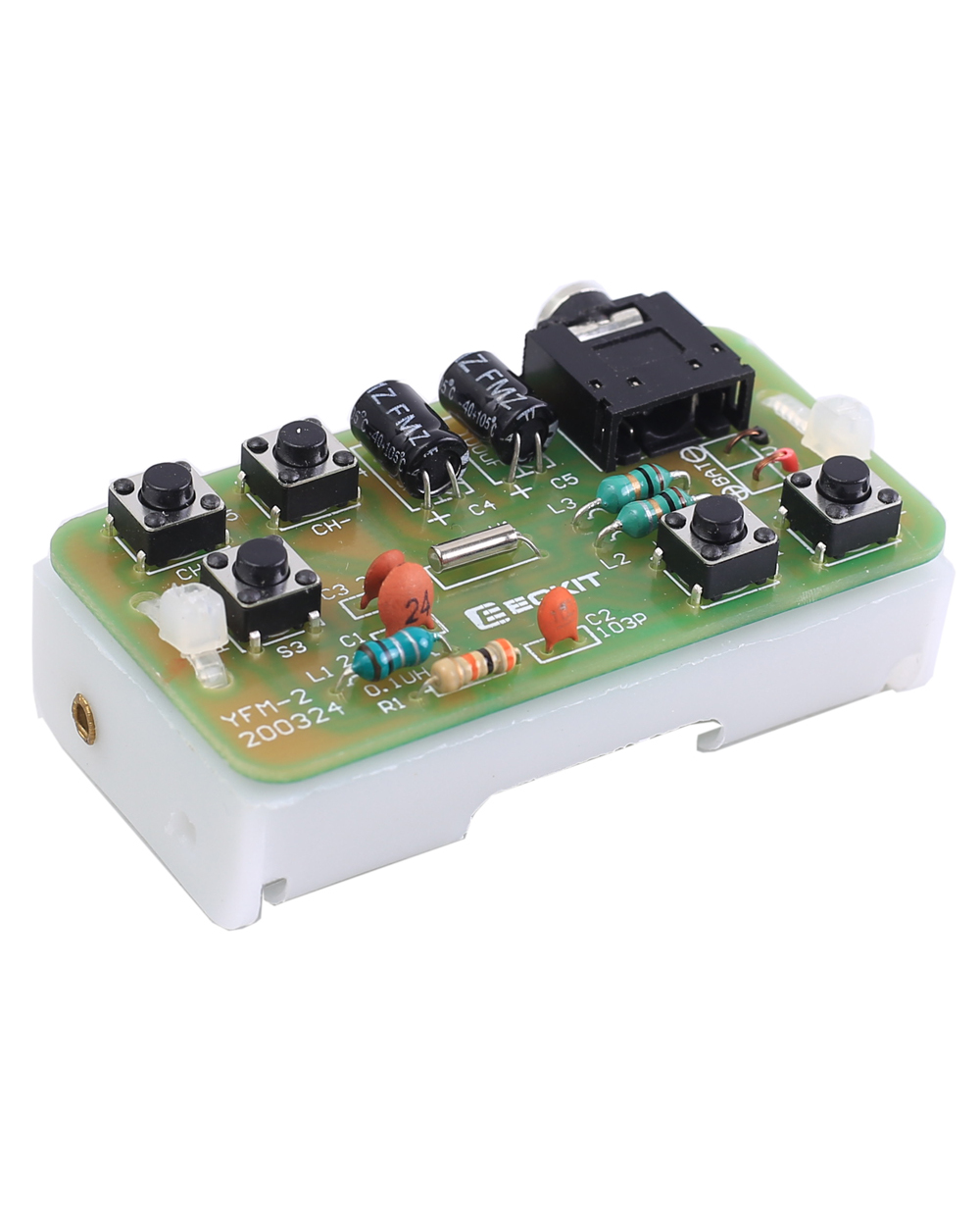 76-108Mhz Fm Stereo Radio Diy Kit Wireless Fm Receiver Module Frequency Modulation Electronics Soldering Practice Proje front-2