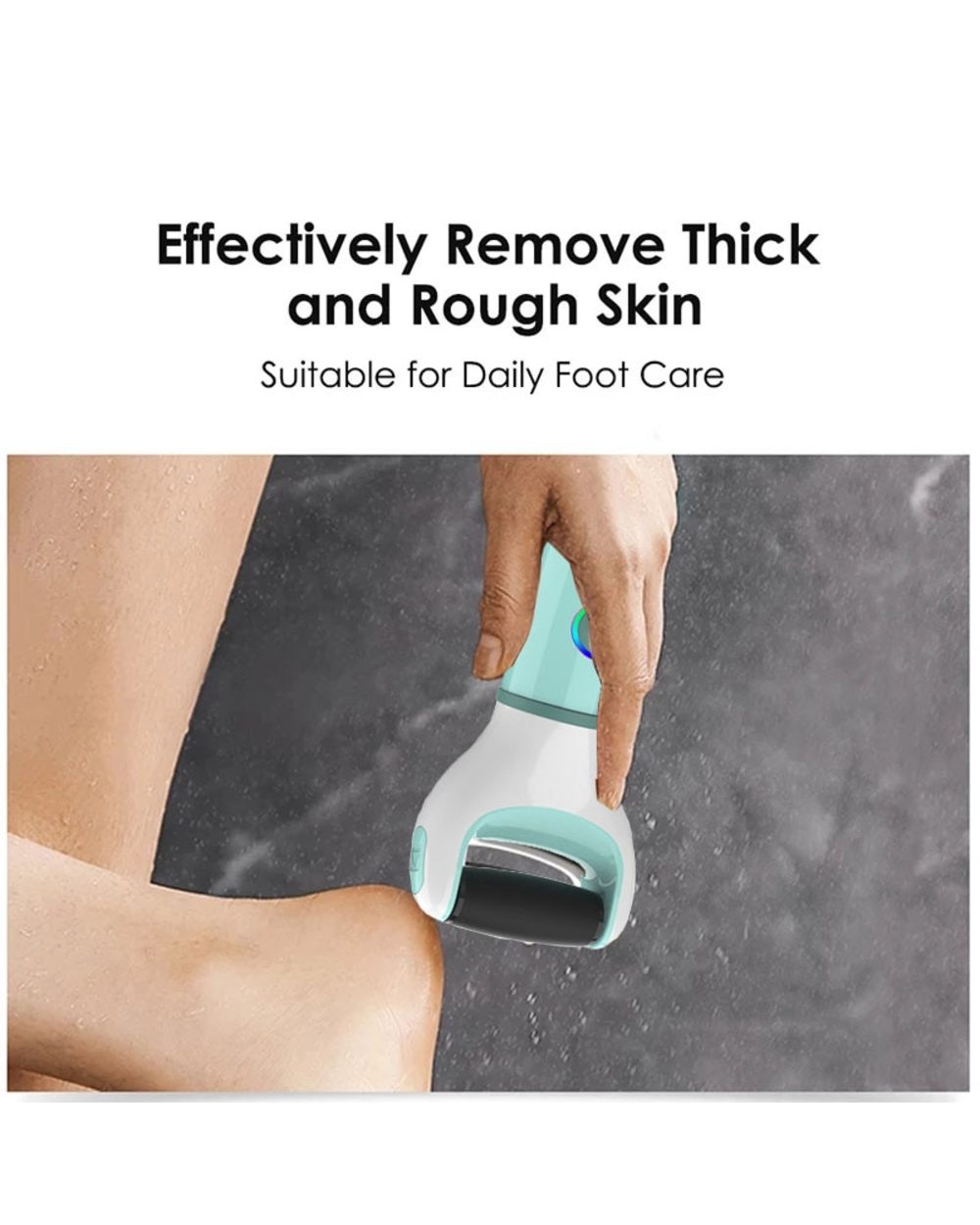 Foot File Pedicure Tools Electric Foot Brush front-4