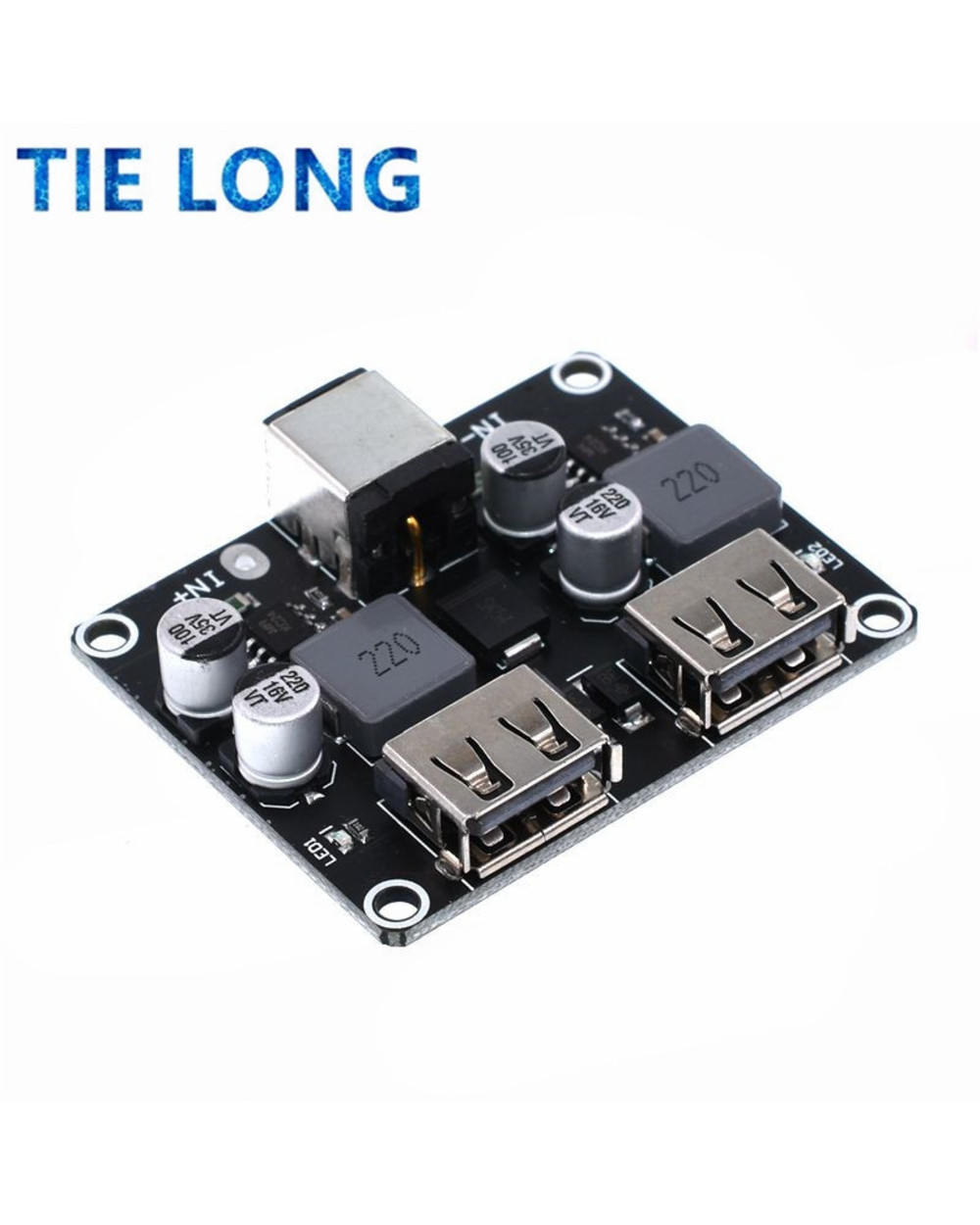 Usb Qc3.0 Qc2.0 Usb Dc-Dc Buck Converter Charging Step Down Module 6-32V 9V 12V 24V To Fast Quick Charger Circuit Board front-4