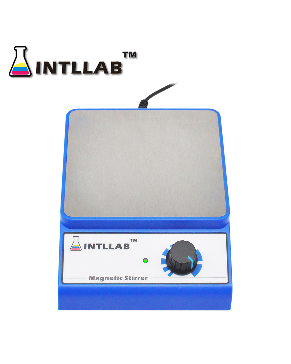 Intllab Magnetic Stirrer Magnetic Mixer With Stir Bar 3000 Rpm Max Stirring Capacity: 3000Ml front-4