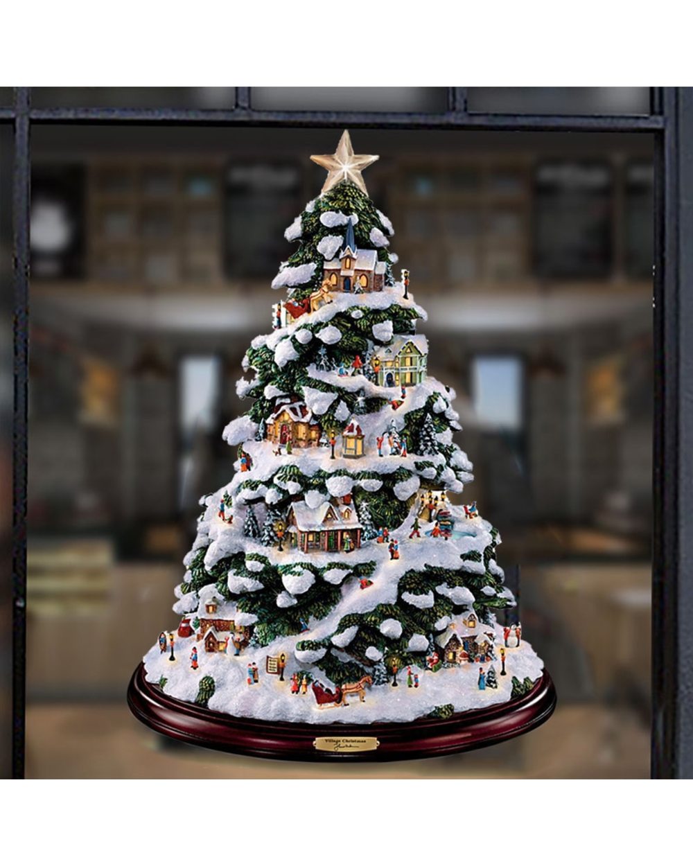 20x30cm Christmas Window Paste Stickers Xmas Tree Santa Claus Snowman Winter 2022 New Year Home Decoration Ornaments front-1