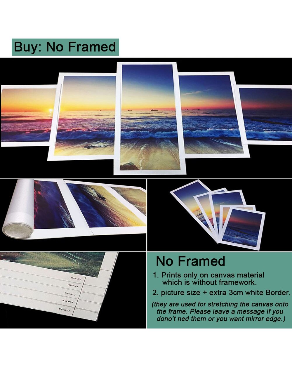 Hand Plate DJ Music Console Instrument Picture Print Music 5 Panel Canvas Art Wall Decor front-5