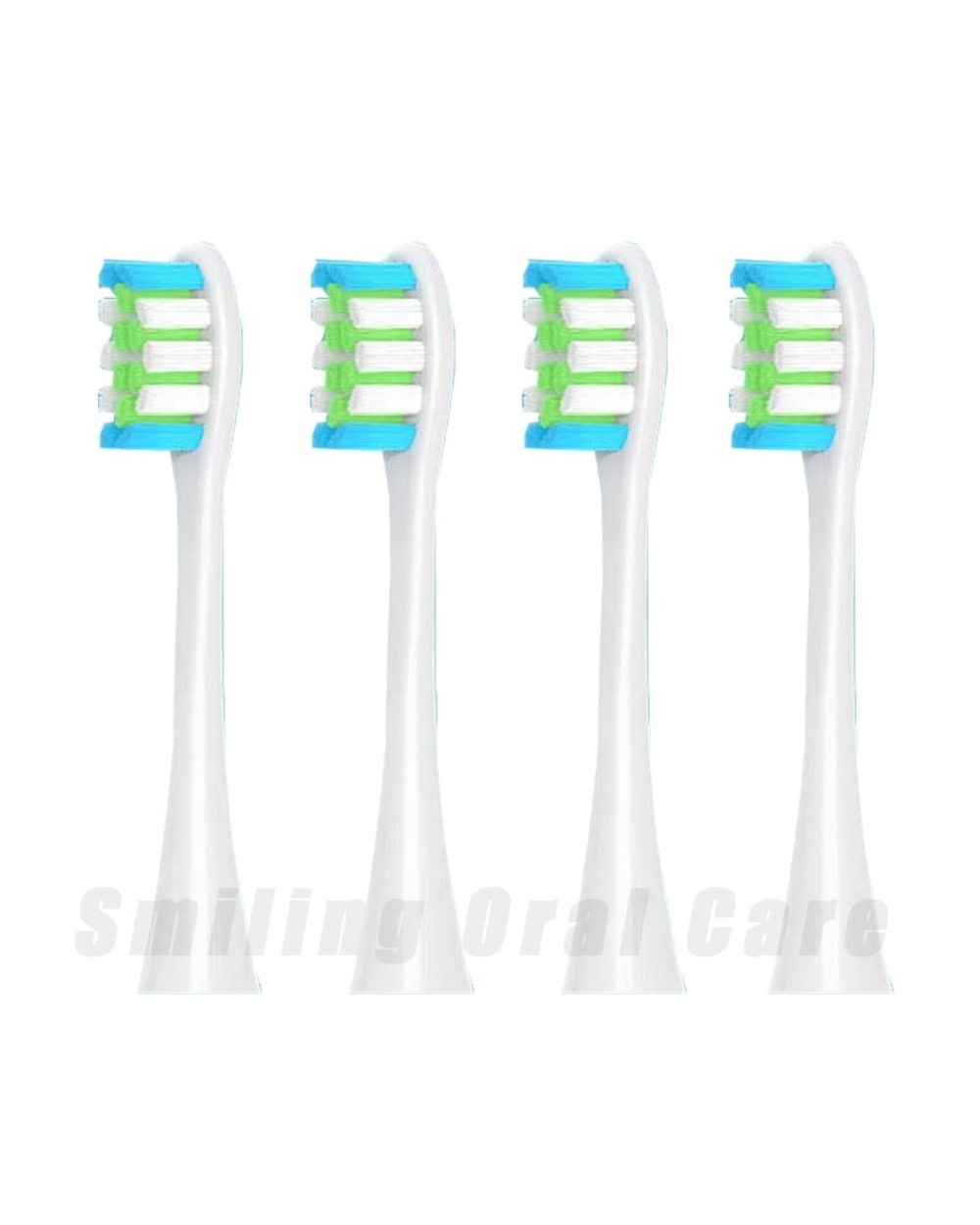 4Pcs Replacement Brush Head For X/ X Pro/Z1/F1/One/Air/ Air 2/Se Dupont Soft Sonic Electric Toothbrush Head With Dust C front-4