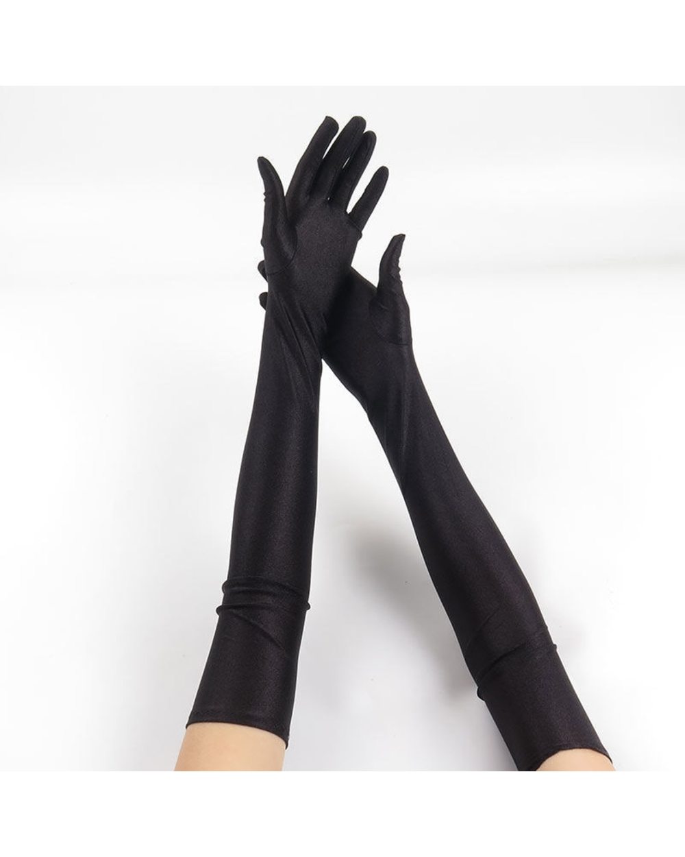 Fashion Sexy Gloves Women Grace Thin Breathable Sun Protection Driving Club Party Prom Dancing Dress Glove Long Sleeve front-0
