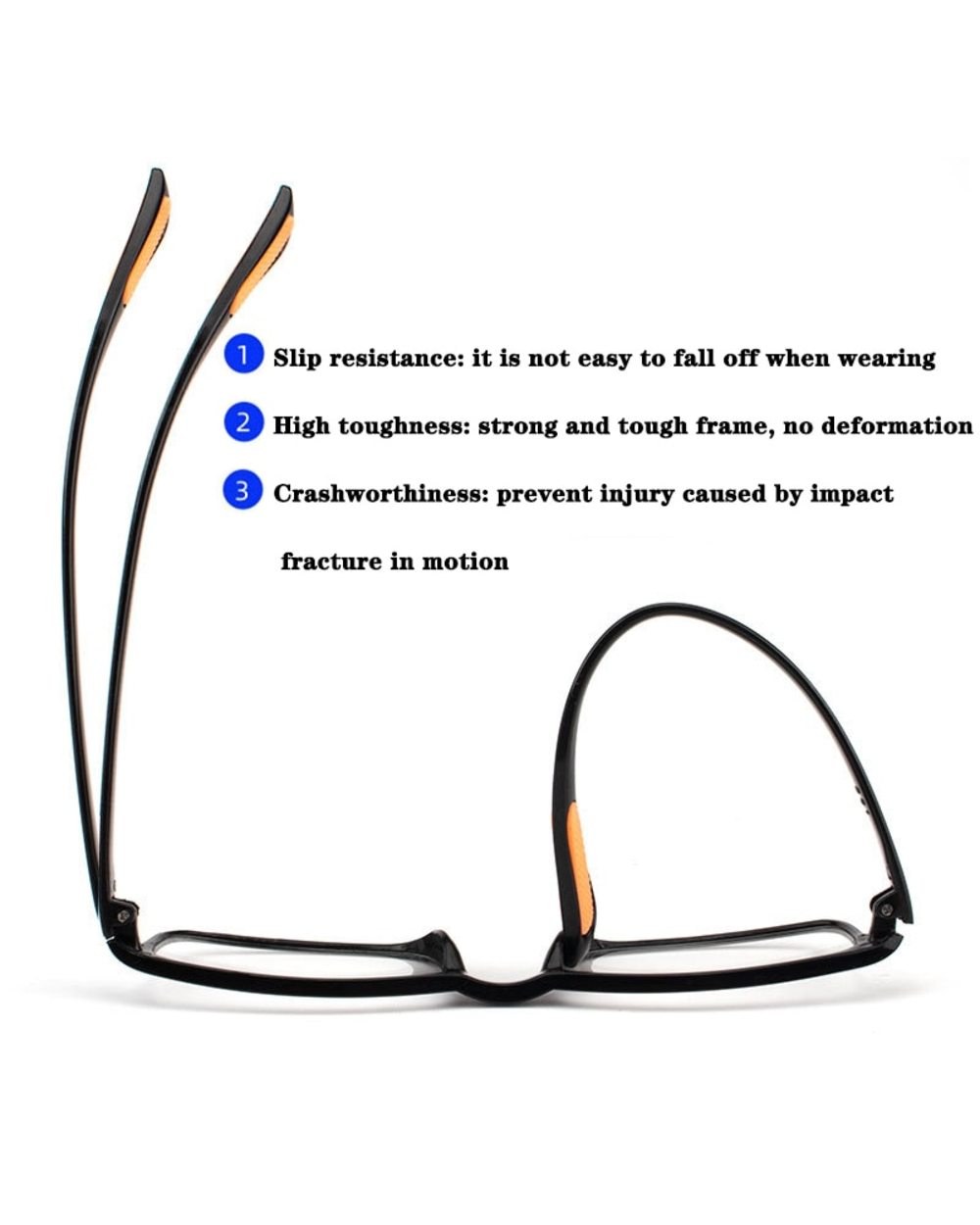 Tr90 Ultralight Women Men Reading Glasses Retro Clear Lens Presbyopic Glasses Female Male Reader Eyewear +1.5 2.0 3.0 4 front-3