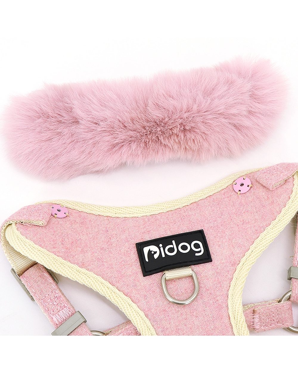 Soft Warm Pet Dog Cat Harness Leash Set Adjustable Puppy Kitten Harnesses Vest For Small Large Dogs Chihuahua Yorkie front-2