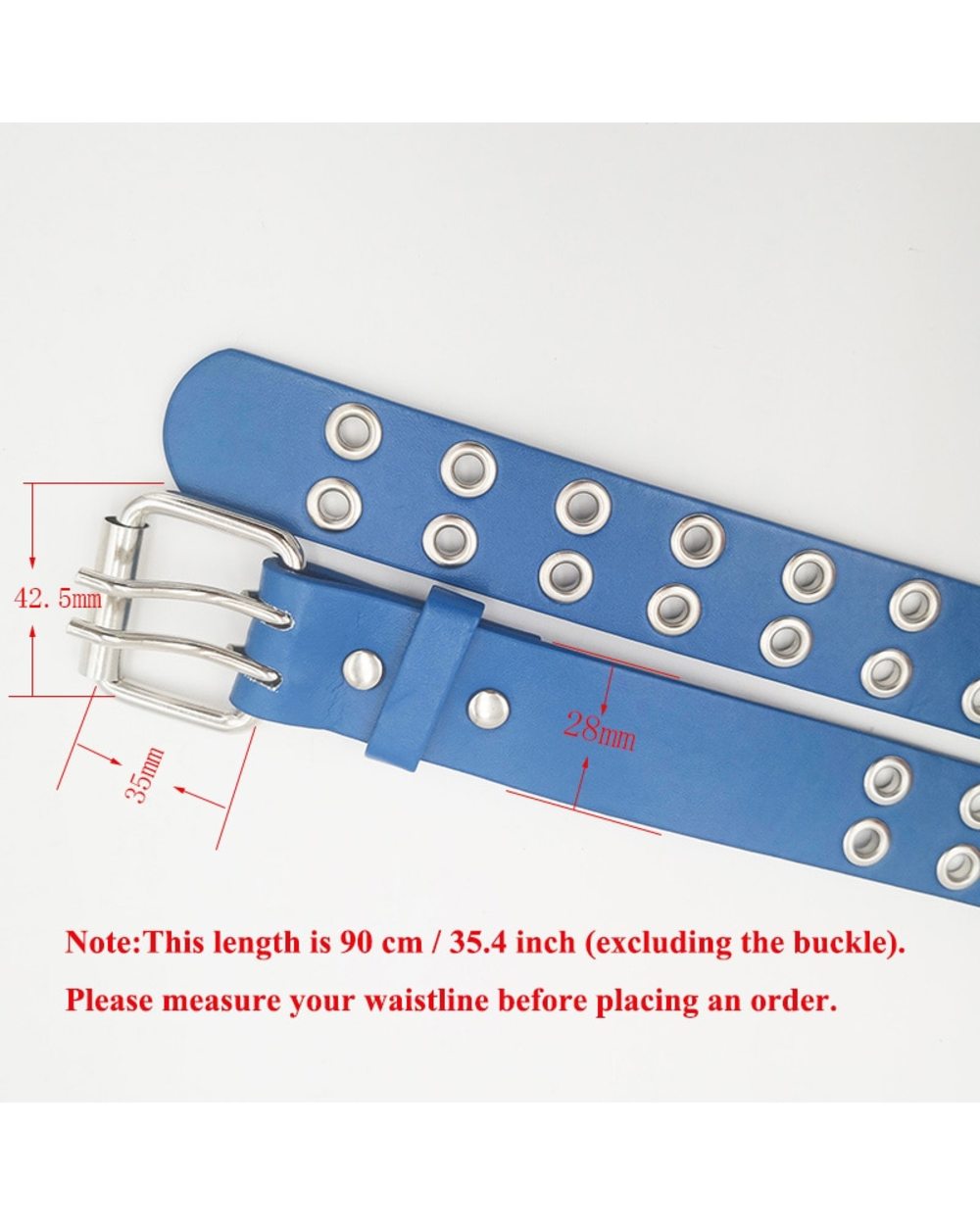 Fashion Children Kids Solid Color Belt Unisex Hollow Out Small Holes Belts Boys Girls Faux Leather Pants Belt Adjusta front-2