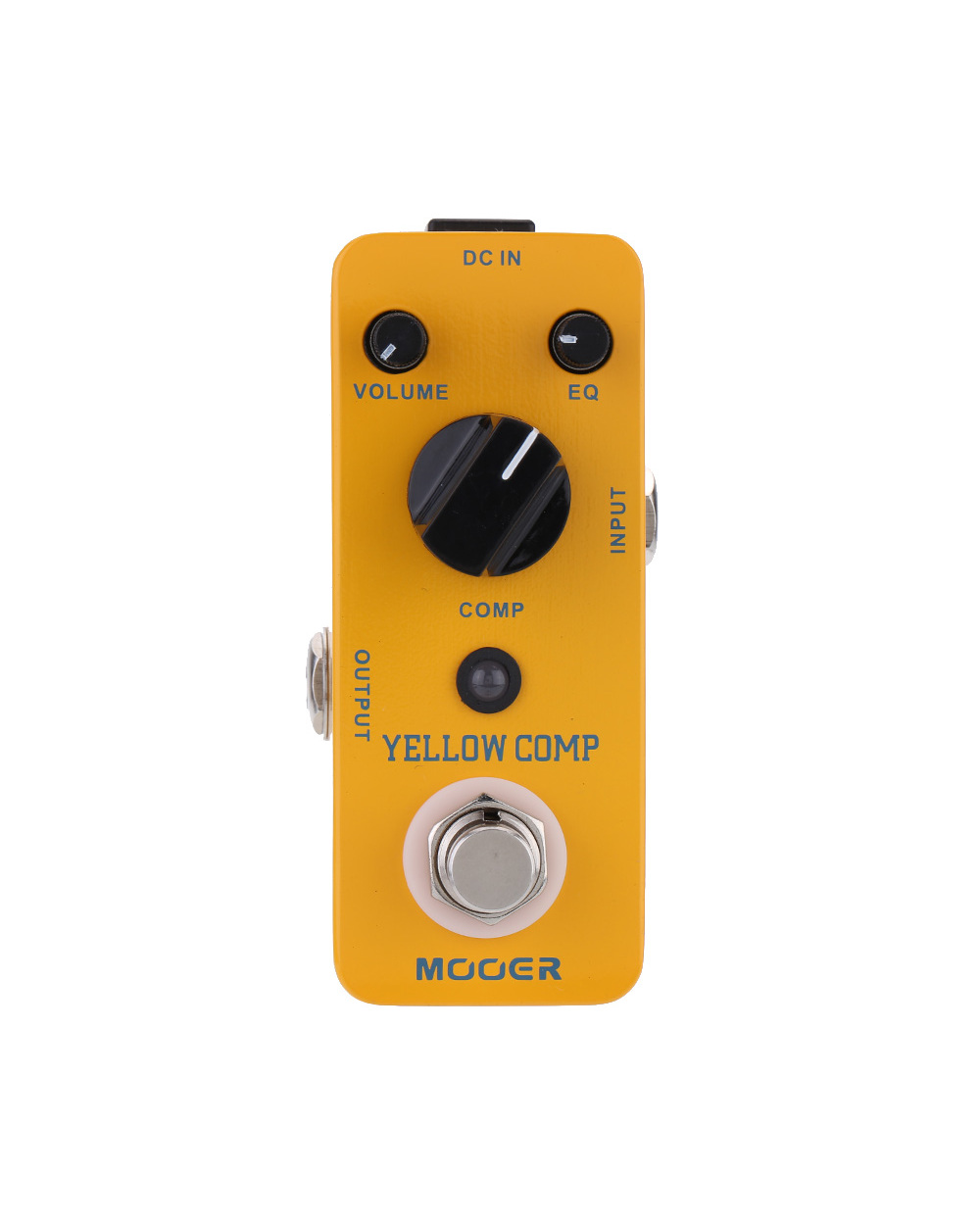 Mooer Guitar Electric Bass Pedal Comp Optical Comprr Guitar Effect Pedal Pedalboard Guitar Parts Mcs2 Yellow Comp Effec front-1