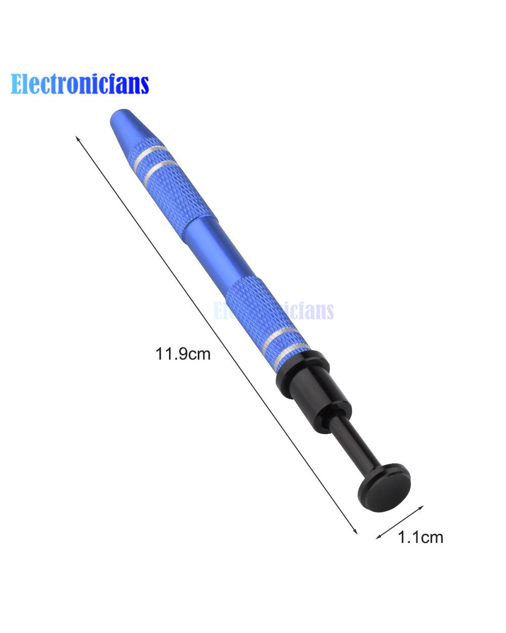 Metal Four Claw Hold Tool Ic Extractor Pickup Bga Chip Picker Patch Ic Suck Pen Electronic Component Grabber Repair Too front-5