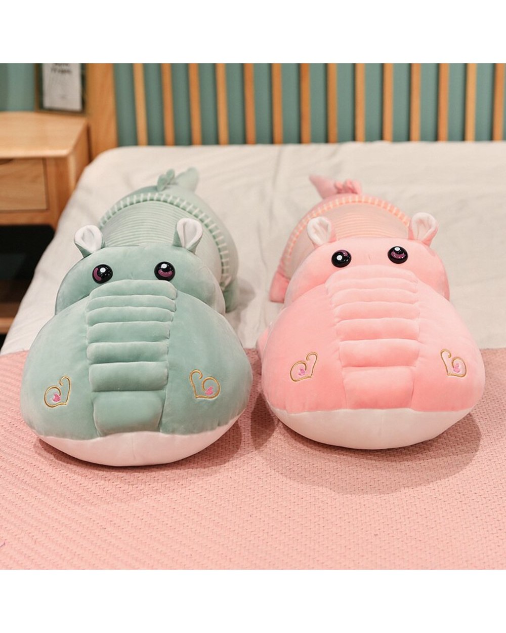 65CM Kawaii Large Crocodile Plushhuggy Wuggy Toy Soft Animal Doll Sleeping Pad Child Birthday Christmas Gift Stich front-5