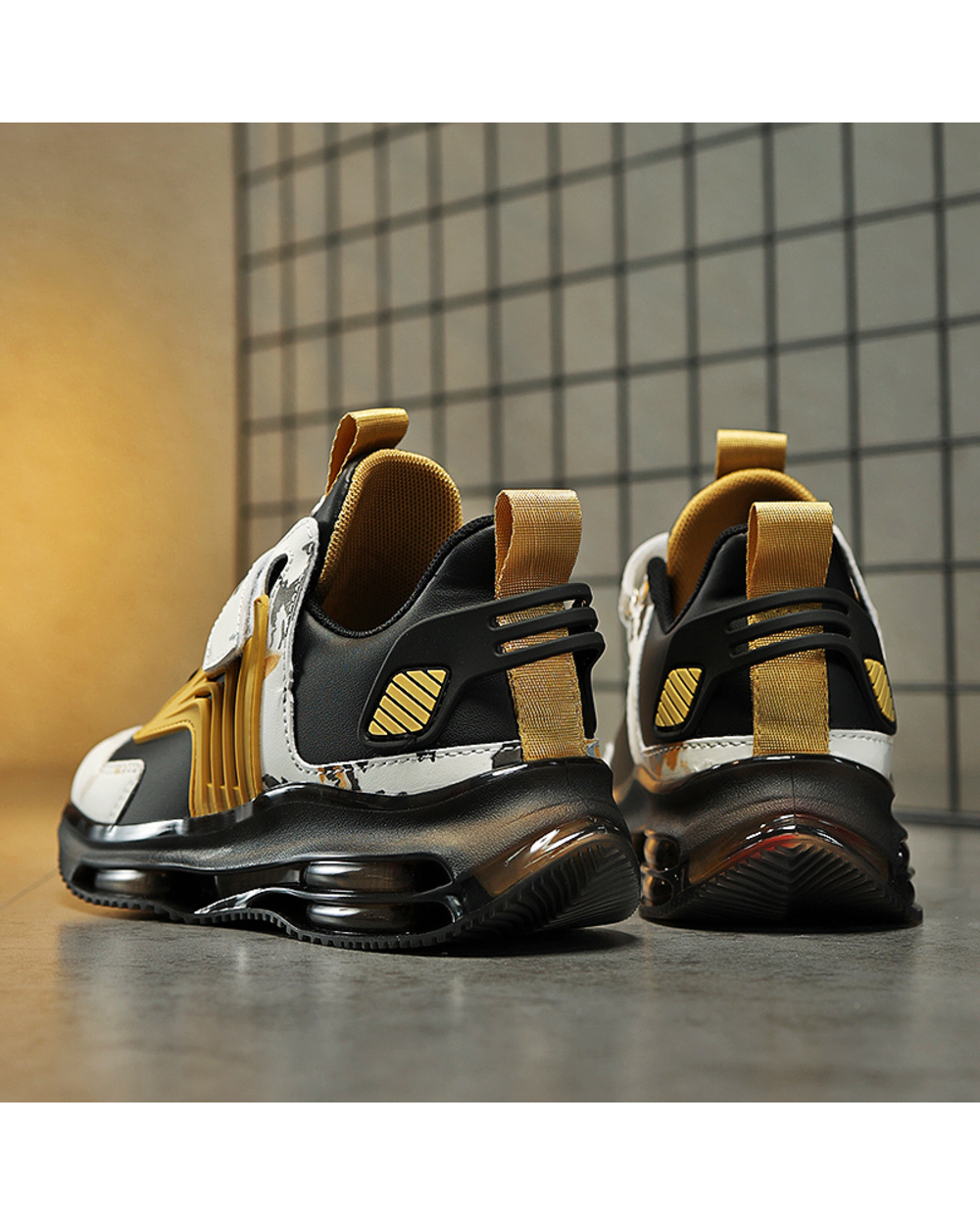 Boys Basketball Shoes High Quality Top Soft Non-Slip Kids Sneakers Thick Sole Children Sport Shoes Outdoor Boy Trainer front-4