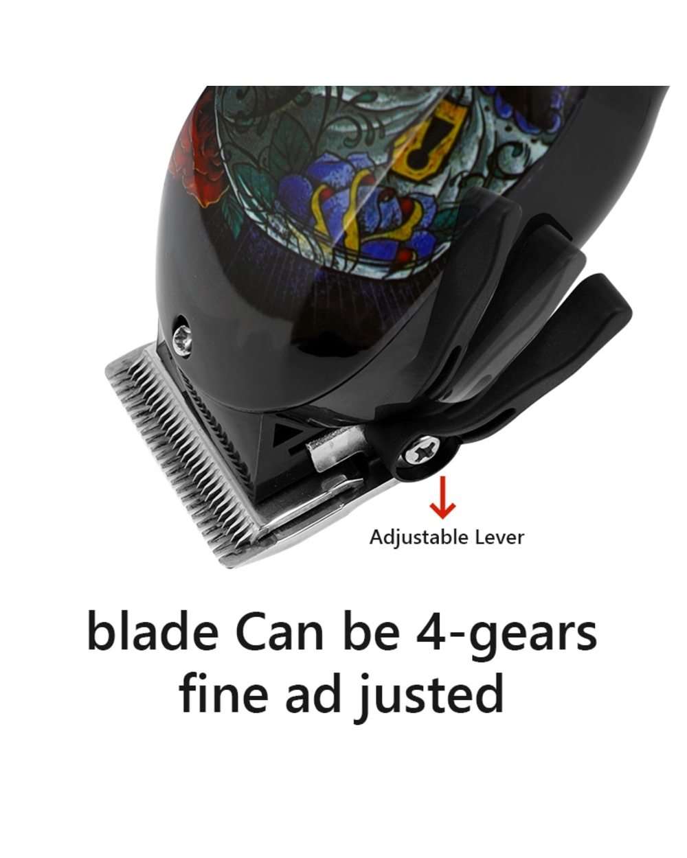 Wireless Salon Hair Clipper Professional Hair Trimmer Men Electric Powerful Motor Barber Hair Cutting Machine Lithium B front-5