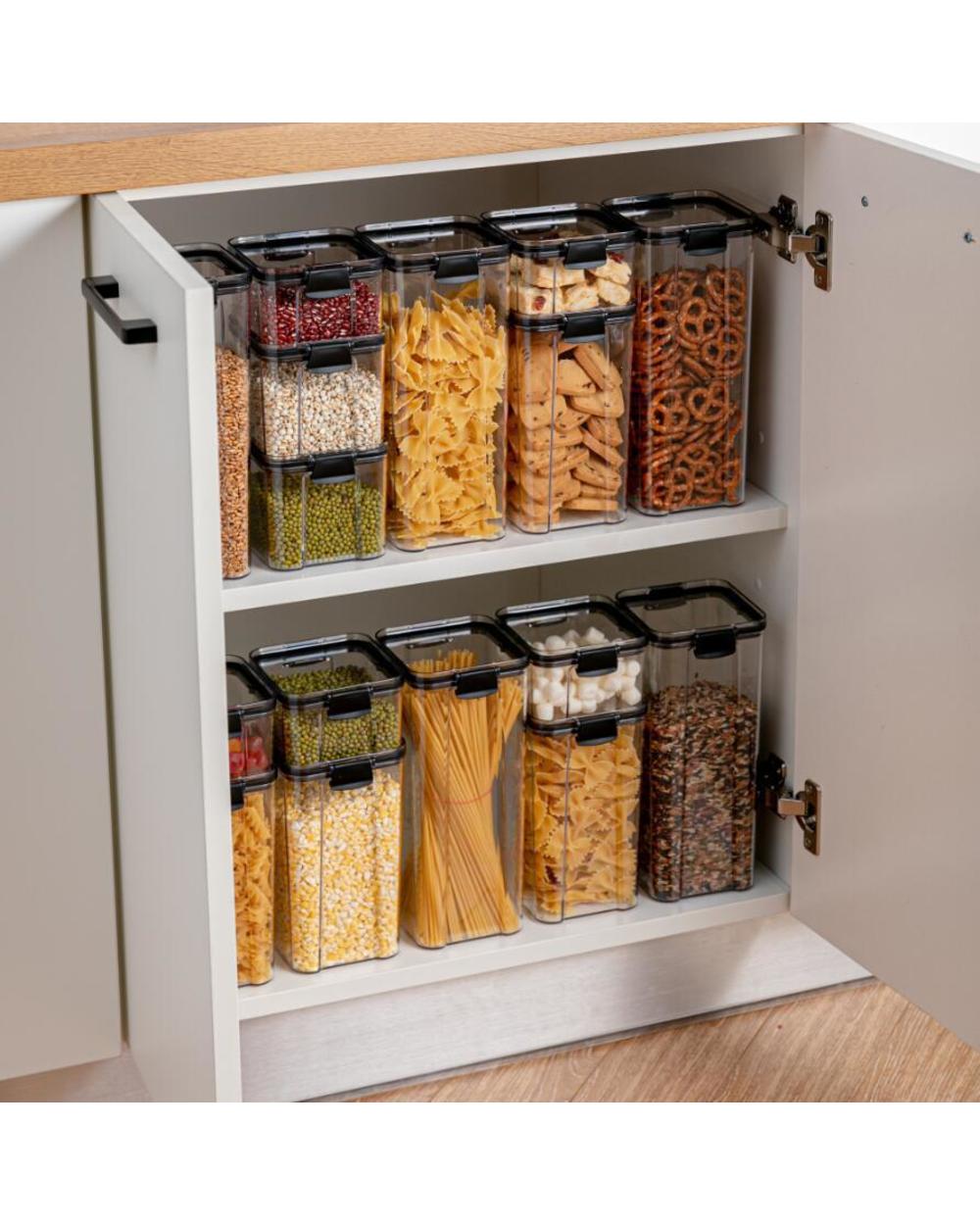 Food Storage Containers Organization Storage Box Jars front-1