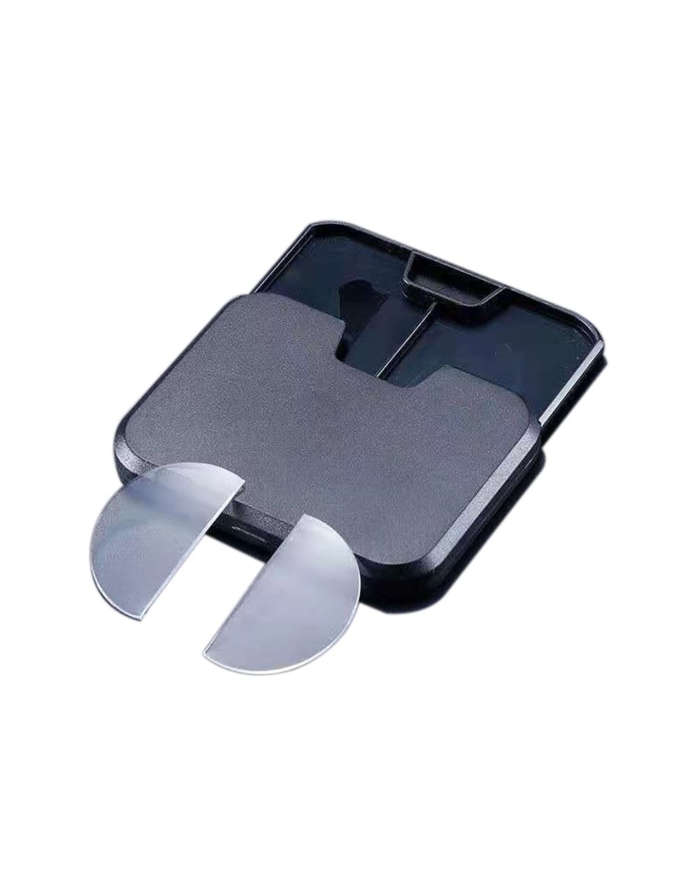 Eidehu Liquid Silicone Bifocal Reading Lens 2 Pcs Stick-On Presbyopic Lenses Magnification Reusable Bifocal Lenses 1.0 front-4