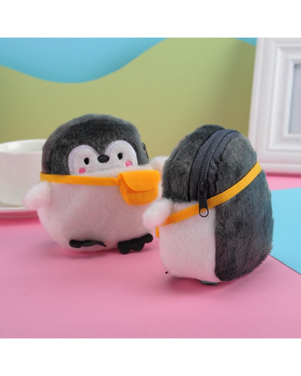Soft Mini Cute Little Penguin Coin Purse front-4