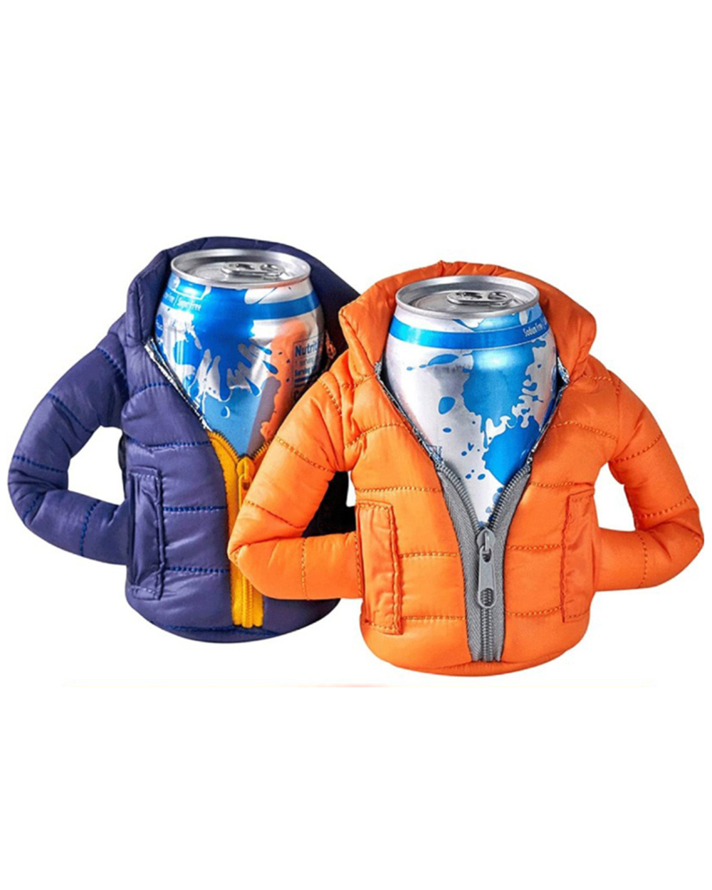1PC Beverage Jacket Insulated Can Cooler Beer Insulation Hide A Beer Can Thermocoolers Beer