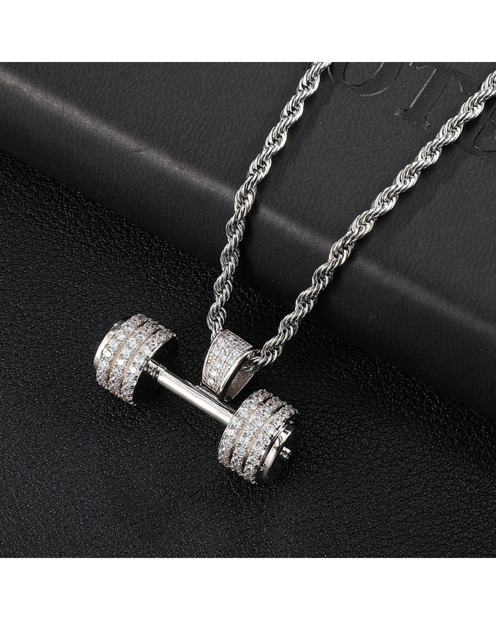 Rhinestone Rope Chain front-2