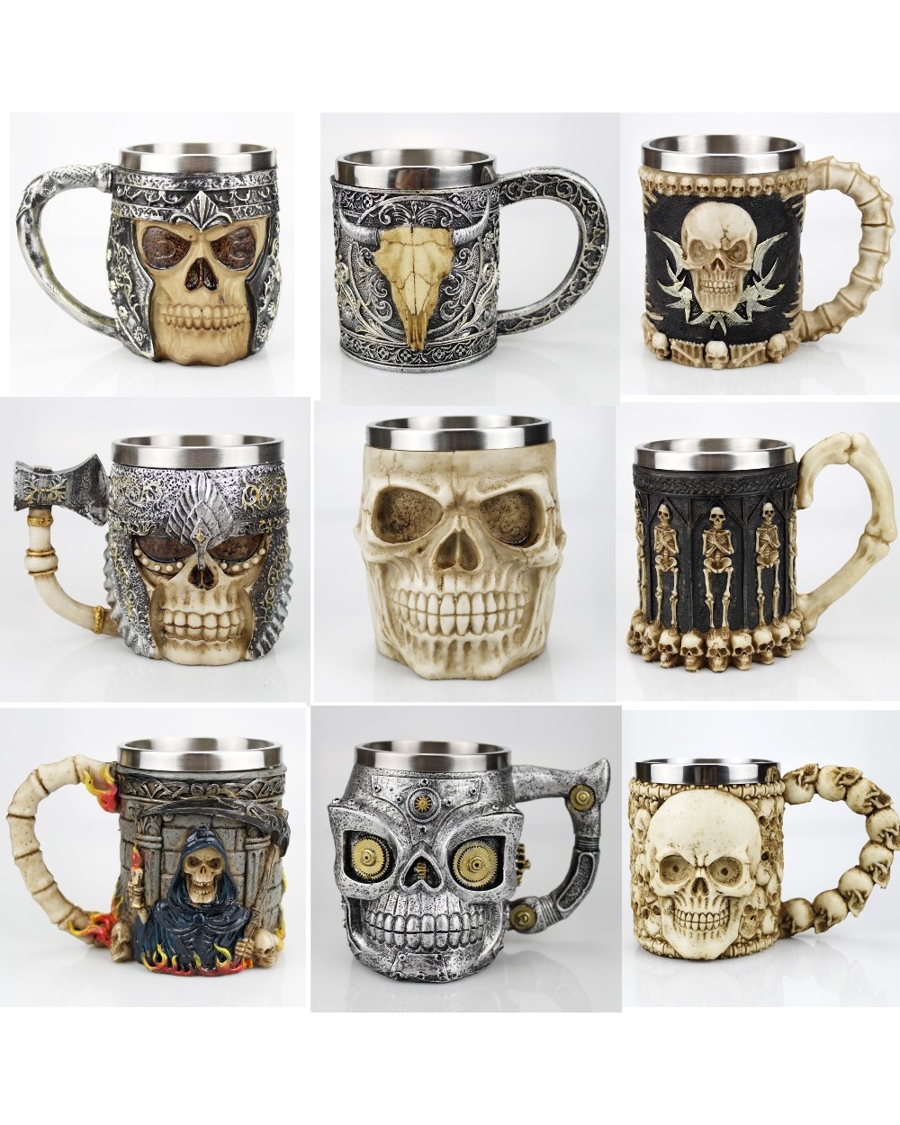 Skull Mug Day Gift front-0