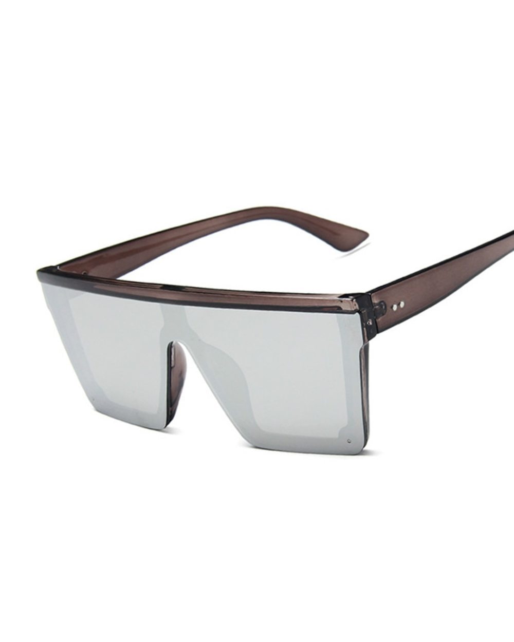 New Fashion Luxury Brand Square Sunglasses Women Vintage Oversize Sun Glasses Female Big Frame Shades Black Lady Uv400 front-3