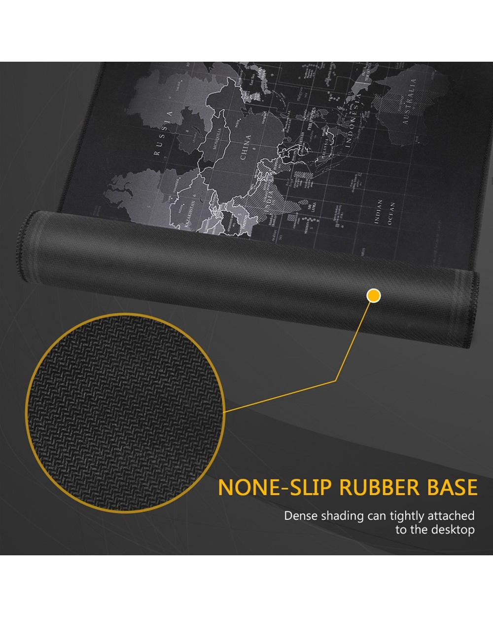Gaming Mouse Pad Xl Large Gamer Mousepad Desk Pad Surface For Computer Mouse Mat Carpet Ped Mause Keyboard Pad Xxl Tabl front-3
