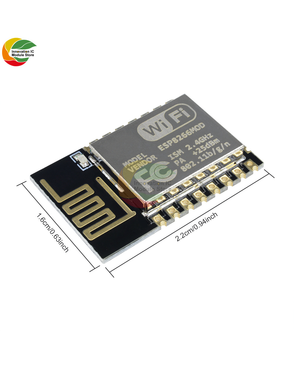 Esp8266 Esp-12S Module Esp8266 Wifi Module Esp-12Esp8266 Wifi Module Esp-12 Remote Serial Port Wifi Wireless Control Mo front-3