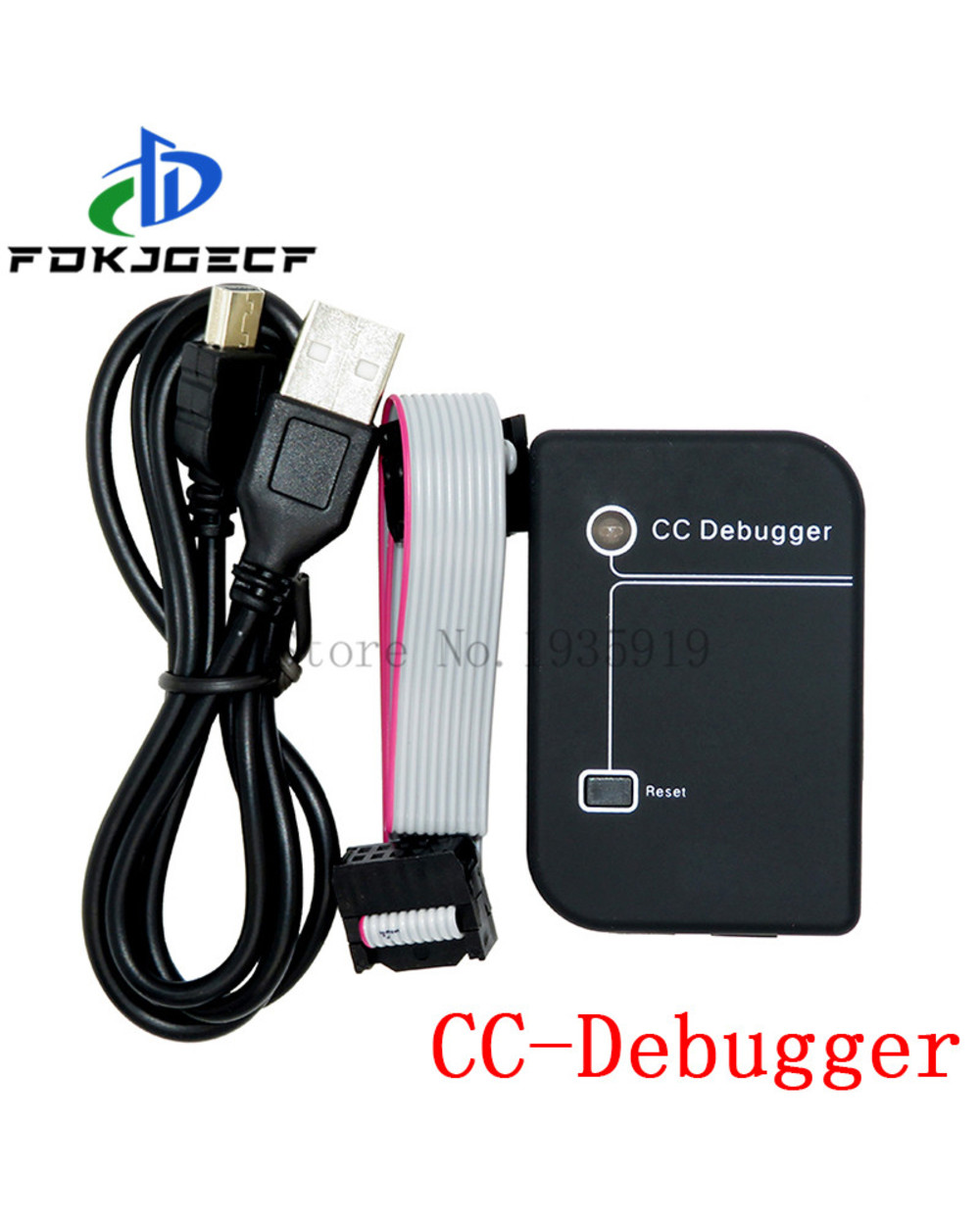 Zigbee Emulator Cc-Debugger Usb Programmer Cc2540 Cc2531 Sniffer With Antenna Bluetooth Module Connector Downloader Cab front-1