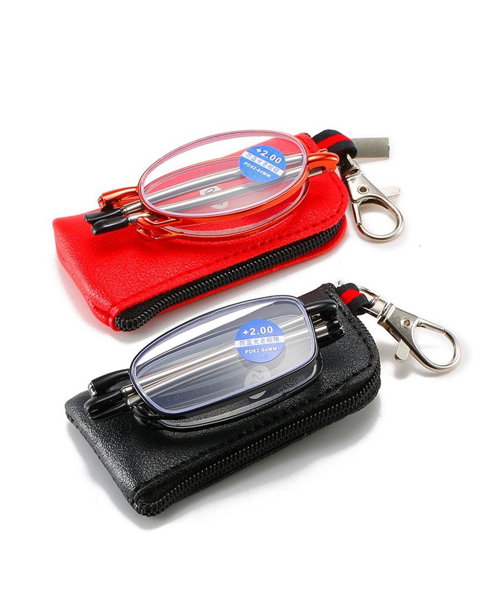 High-Definition Reading Glasses Unisex Ultralight Resin Presbyopic Eyeglasses Portable Foldable Vision Care Readers Eye front-0