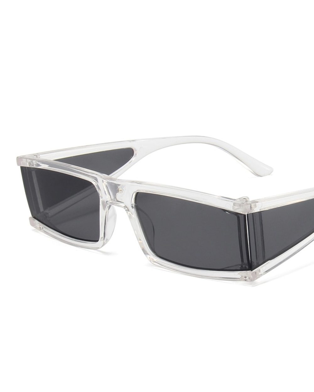 Dytymj Square Punk Sunglasses Woman 2022 Retro Mirror Sunglasses Men Vintage Rectangle Hip Hop Glasses Party Gafas De S front-2