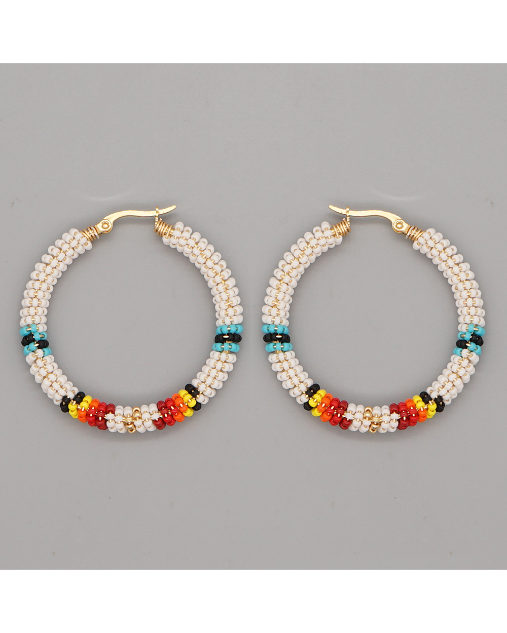 Native Jewelry American Hoop Earrings For Women front-0