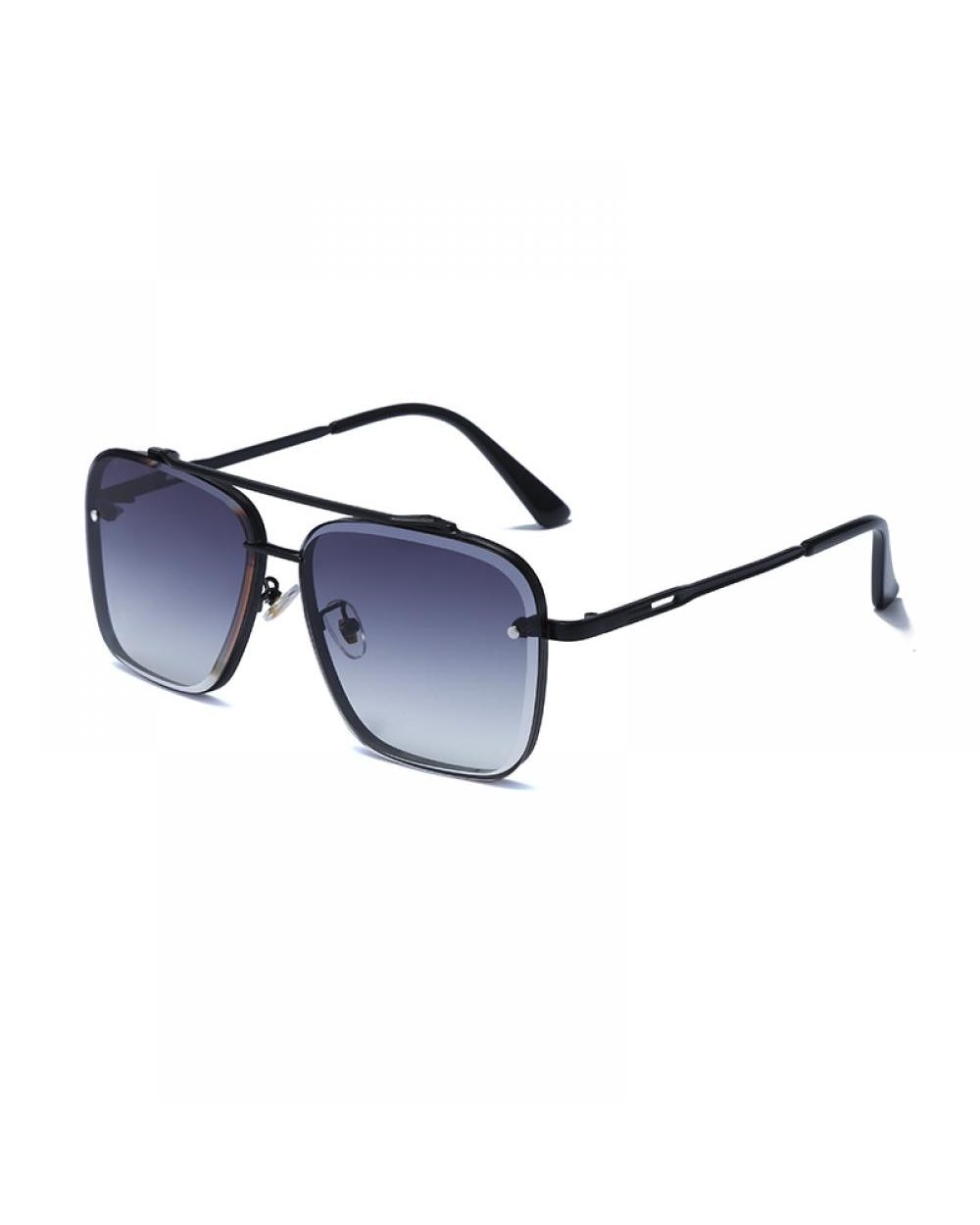 Pilot Sunglasses Luxury Classic Summer Style Gradient Lens Men Anti Glare Driving Sun Glasses Glasses Lunette De Soleil front-4