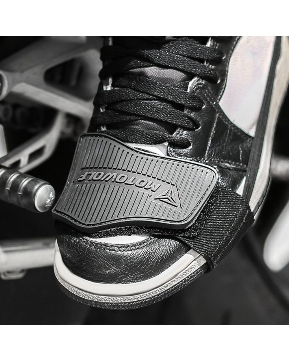 1PCS Motorcycle Shoes Protective Moto Gear Shifter Men Shoe Boots Protector Shift Sock Boot Cover Shifter Guards front-0