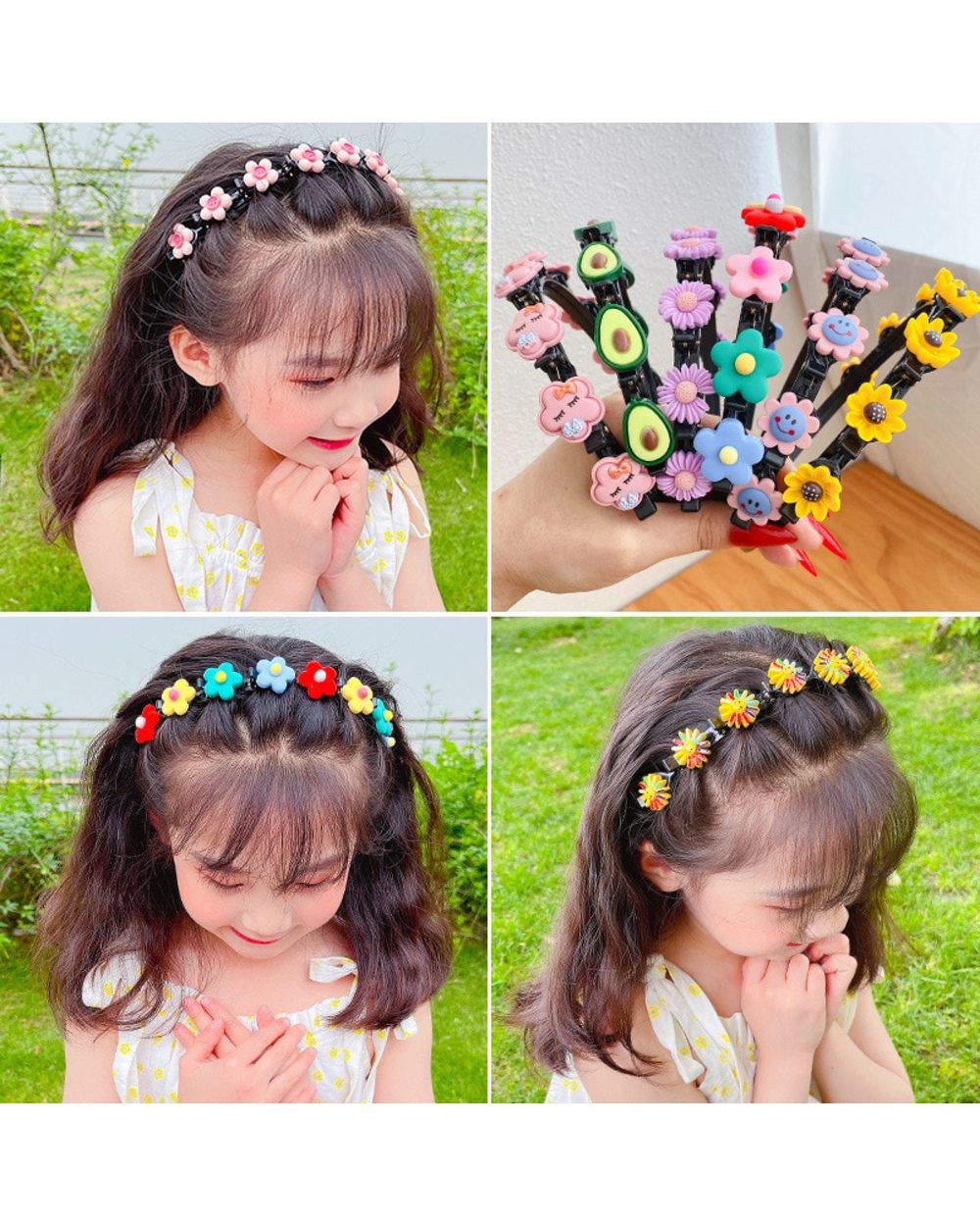 Baby Girl Hair Band Acrylic Flower Fruit Hairbands Children Lovely Hair Hoop Headbands Hair Accessories front-0