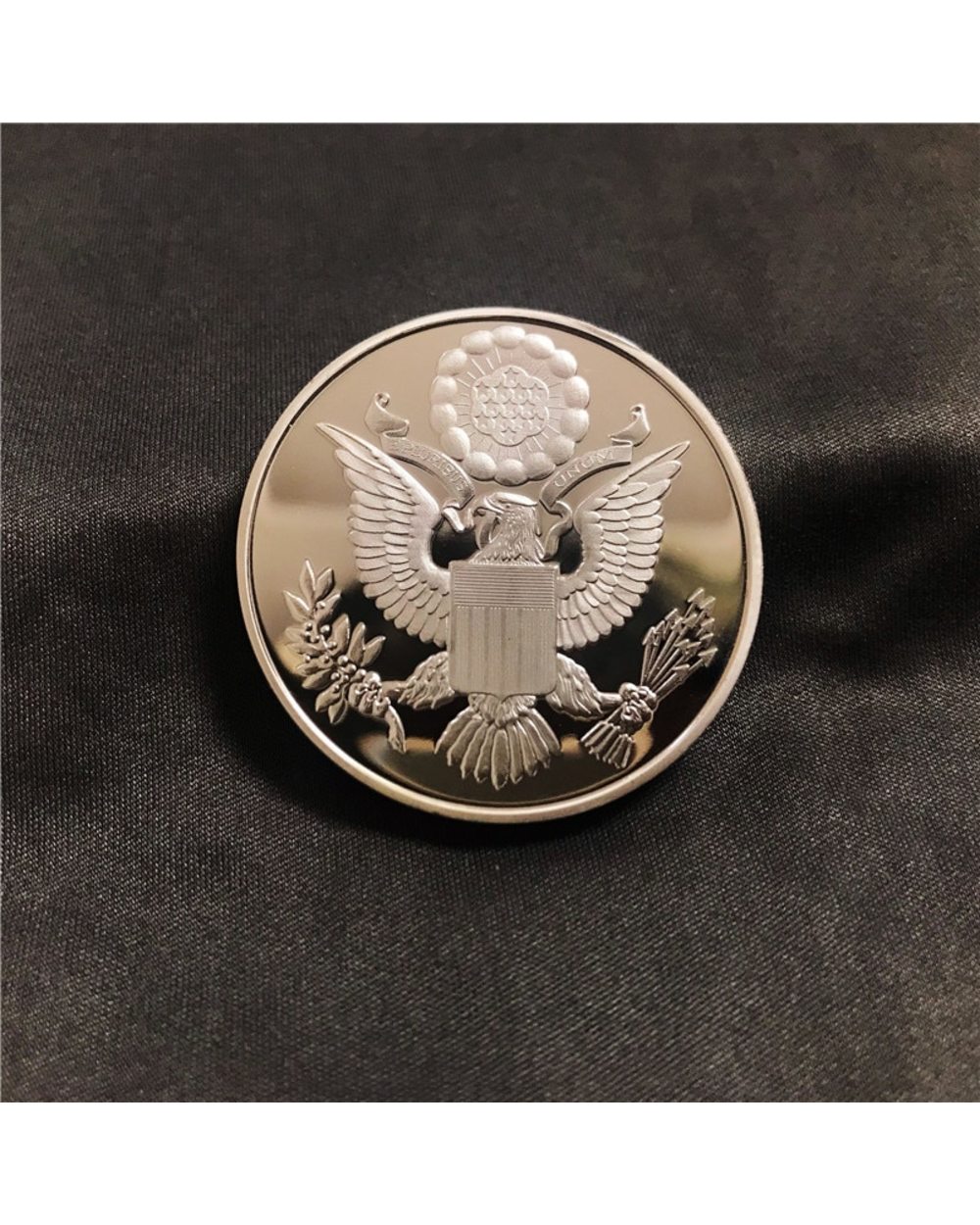 Masonic Challenge Coins US Dollar with Pyramid All-seeing Eye front-5
