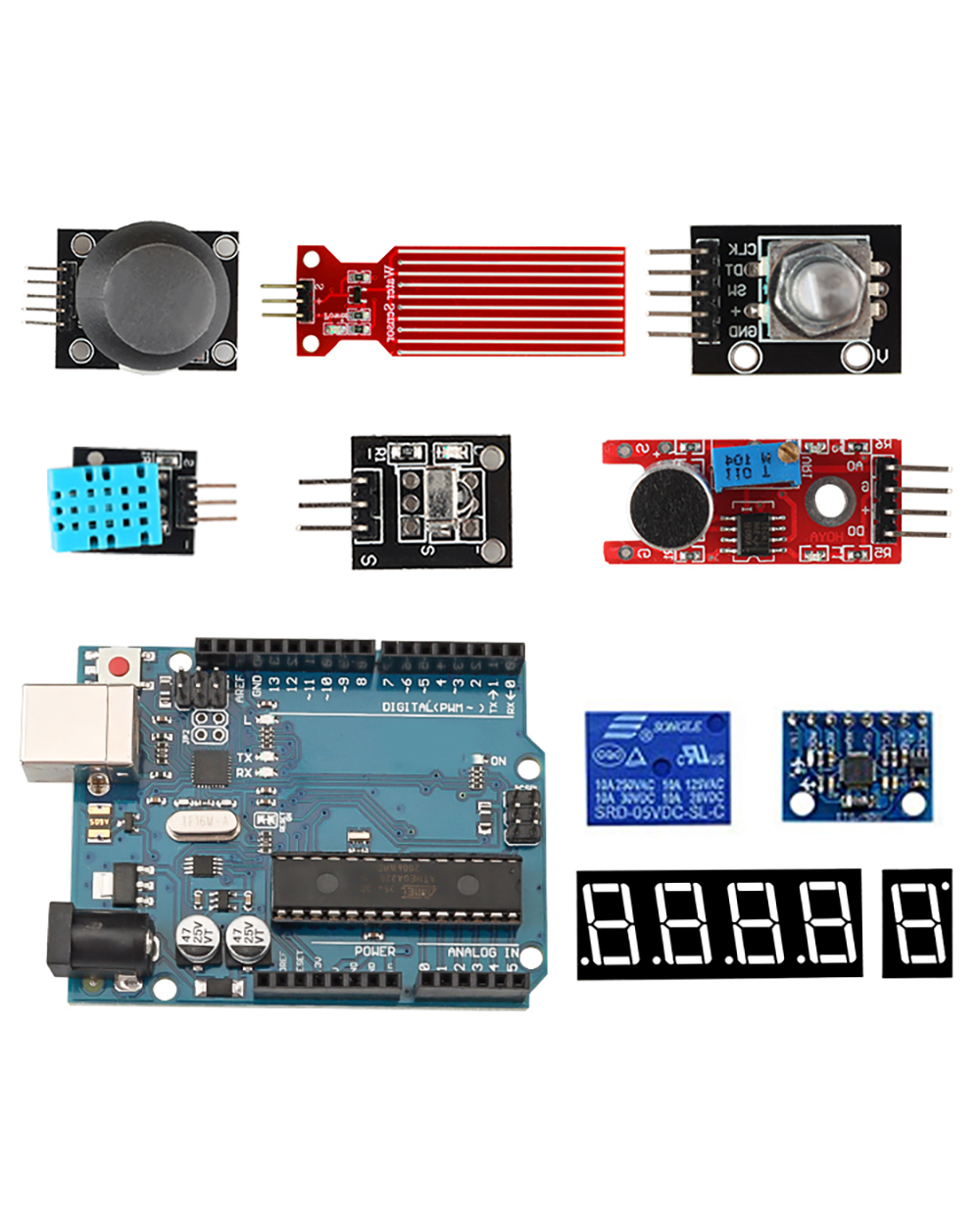 Zhiyitech Diy Starter Electronic For Arduino Uno R3 Circuit Board Atmega328p Project Stem Education For Kids Learning front-3