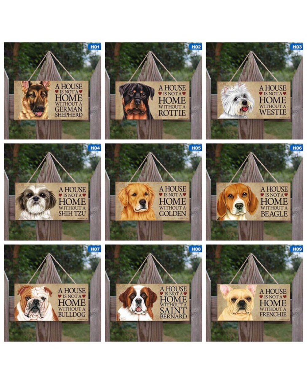 A House Is Not A Home Without A beagle Dog Hanging Tag Gift For Dog Lovers front-2
