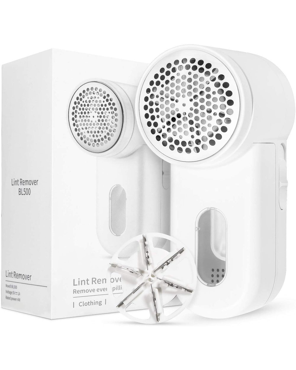 2021 New Fabric Shaver Electric Lint Remover 2-Speeds Portable Clothes Shaver Efficient Bobbles Fuzz Removing front-0