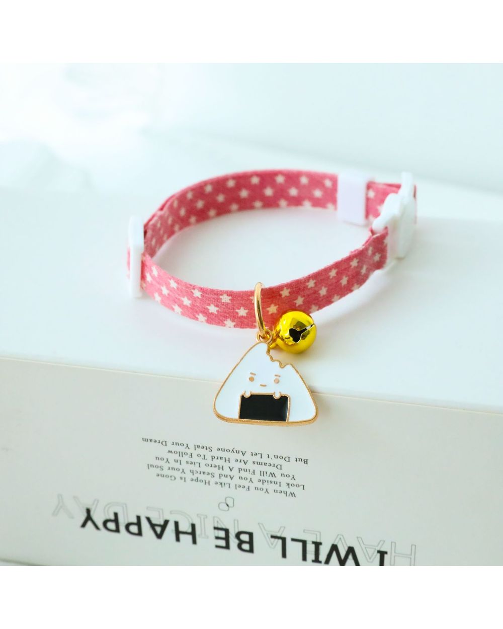 Safety Buckle Necklace Pet Dog Nylon With Bells Collar front-5