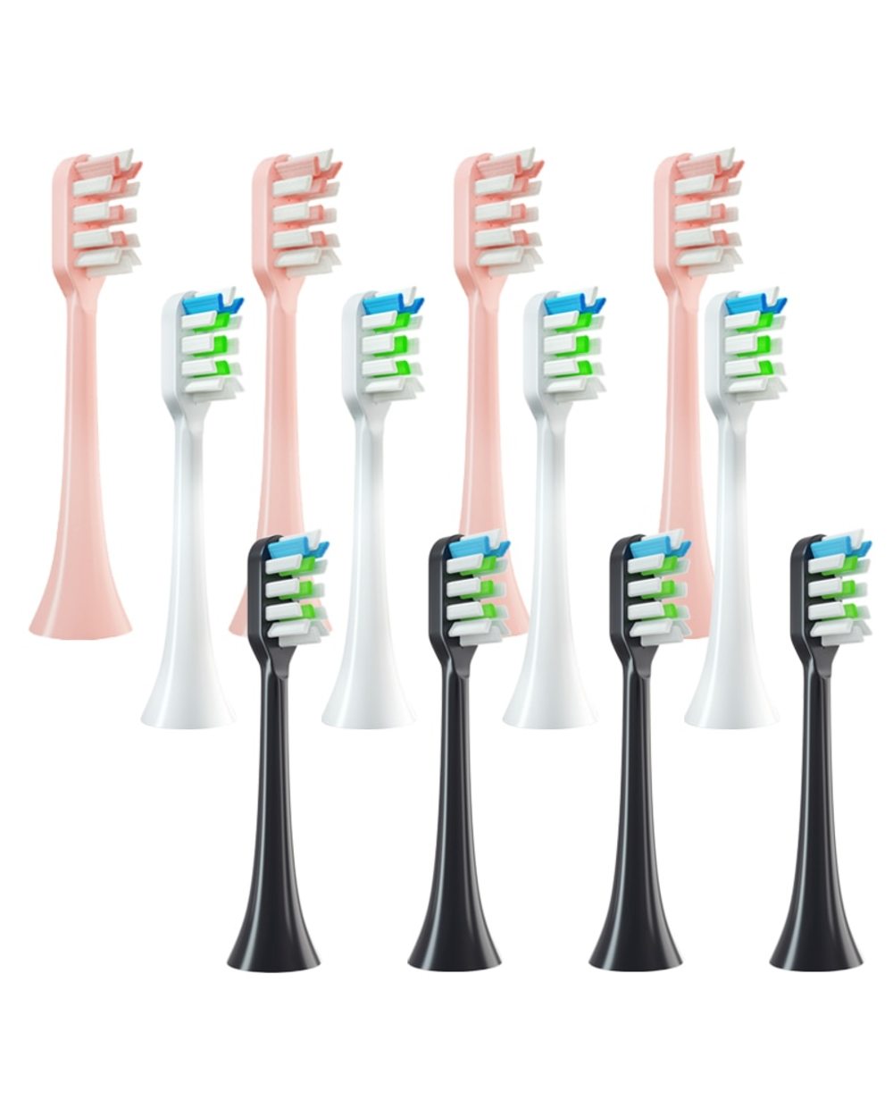 4Pcs/Set Replacement Toothbrush Heads For Soocas X3/X3u/X5 Sonic Electric Tooth Clean Nozzle Dupont Replace Smart Denta front-1